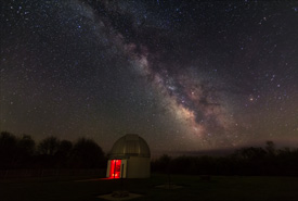 The Milky Way Returns to Frosty Drew Observatory