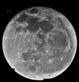 The Full Long Night Moon in 100 Megapixels