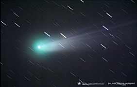 Comet Lovejoy in the Morning