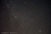 Perseid Meteor Shower 2013 Radiant Point
