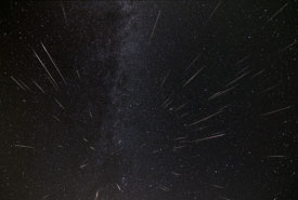Perseid Meteor Shower 2015 Radiant Point