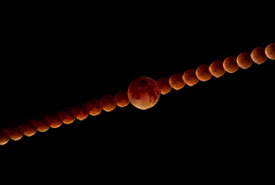 Super Harvest Total Lunar Eclipse